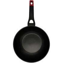 Wok Pfanne Pyrex Schwarz Aluminium