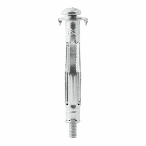 Dübel und Schrauben Rapid Ø 8 x 46 mm M4 x 58 mm Metall Erweiterung 10 Stück