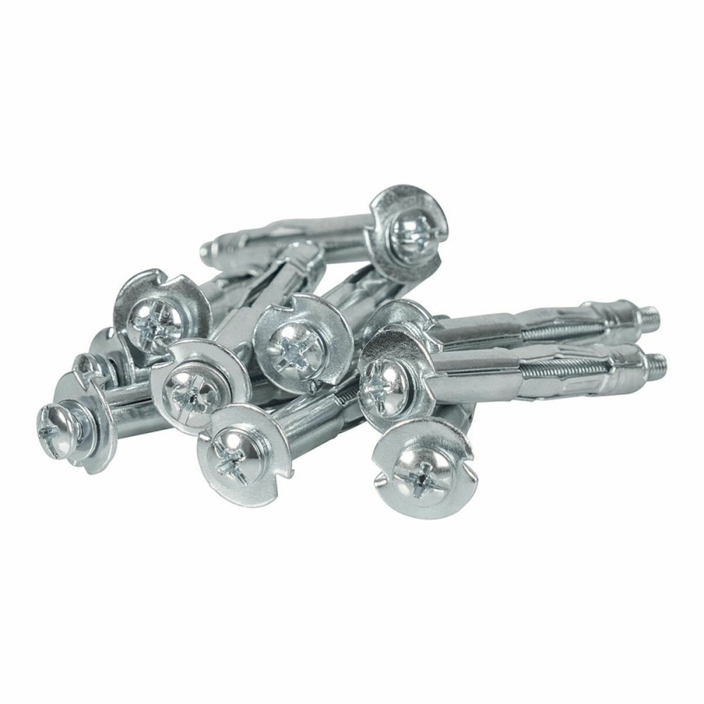 Chevilles et vis Rapid Ø 8 x 46 mm M4 x 55 mm Métal Expansion 10 Unités