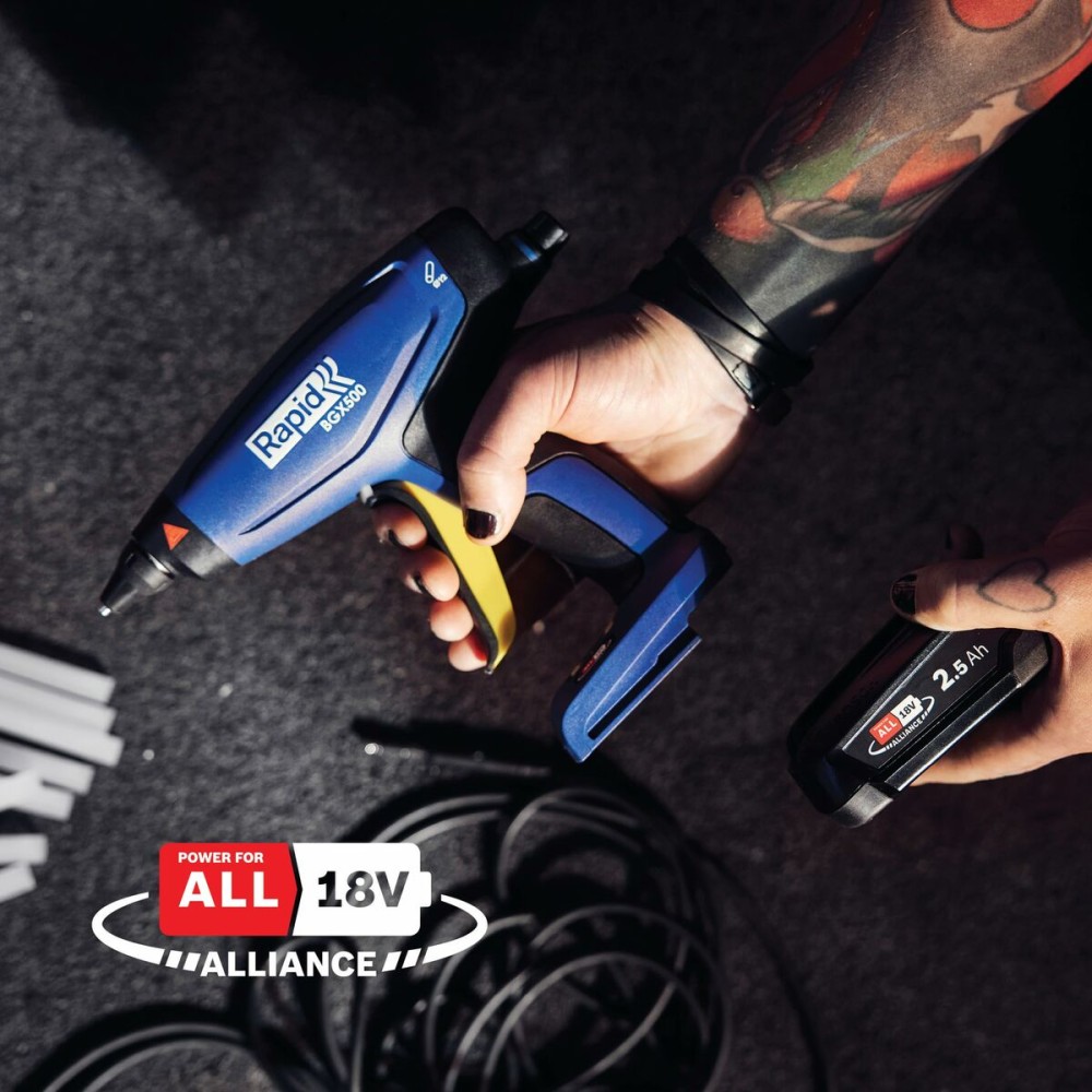 Pistolet à peinture électrique Rapid Bleu 18 W