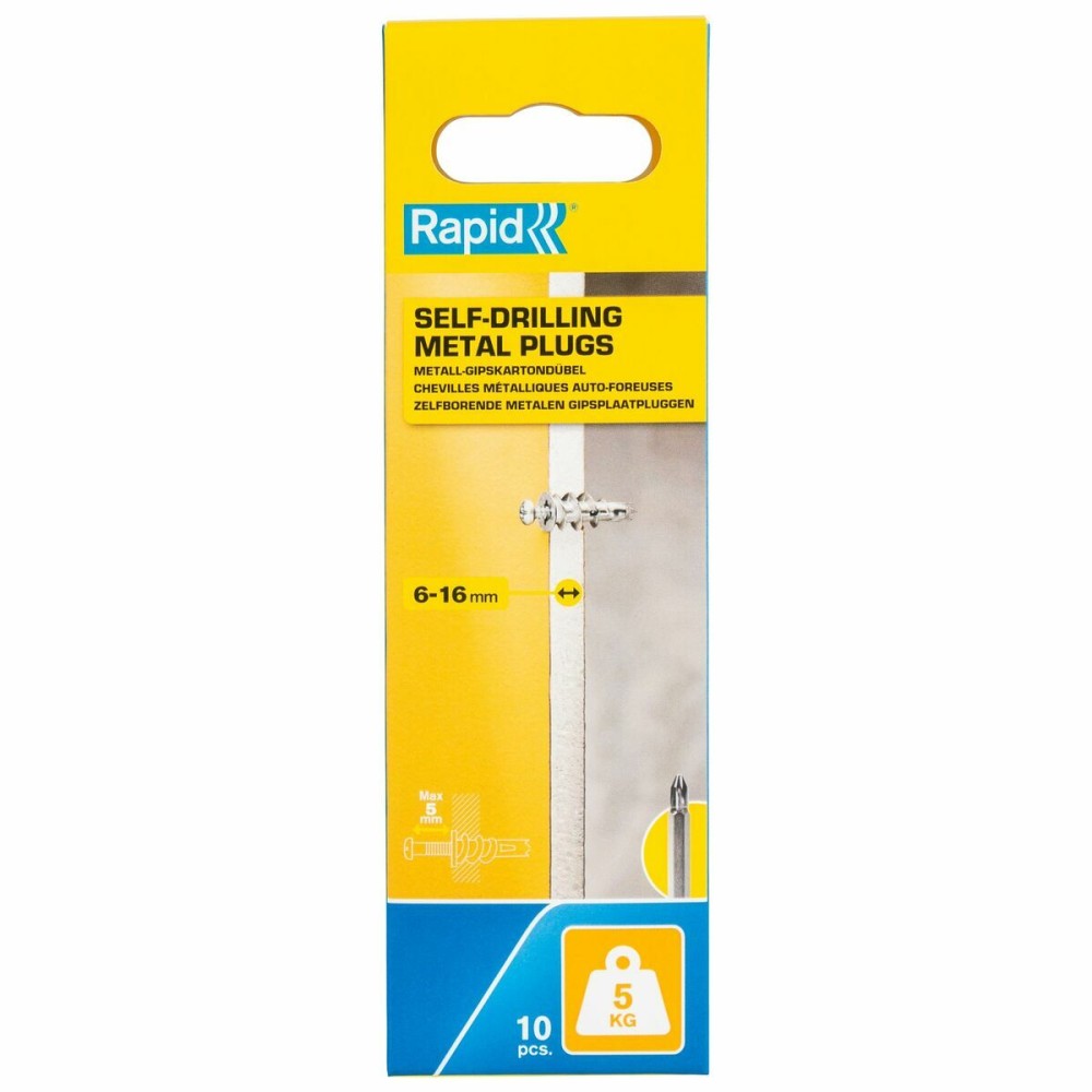 Dübel und Schrauben Rapid M13 x 31 mm 10 Stück