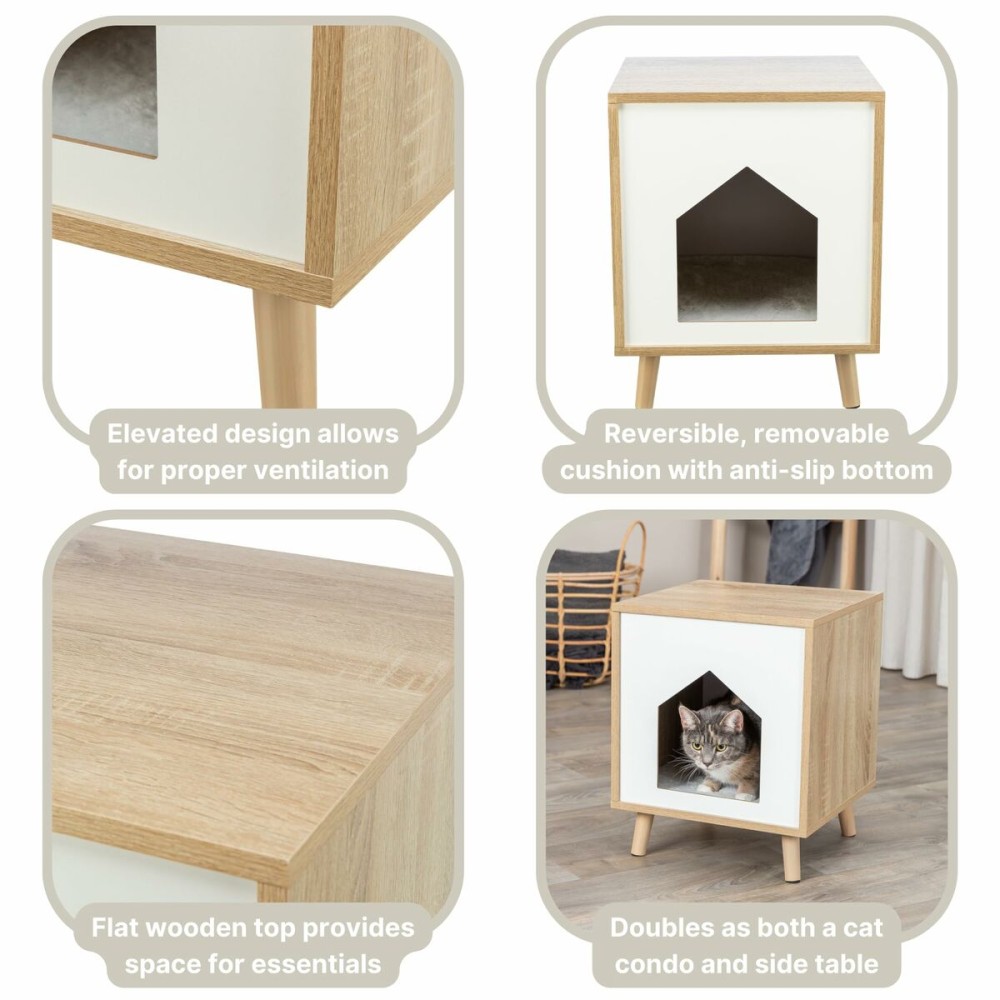 Lit pour animal domestique Trixie Gris Naturel