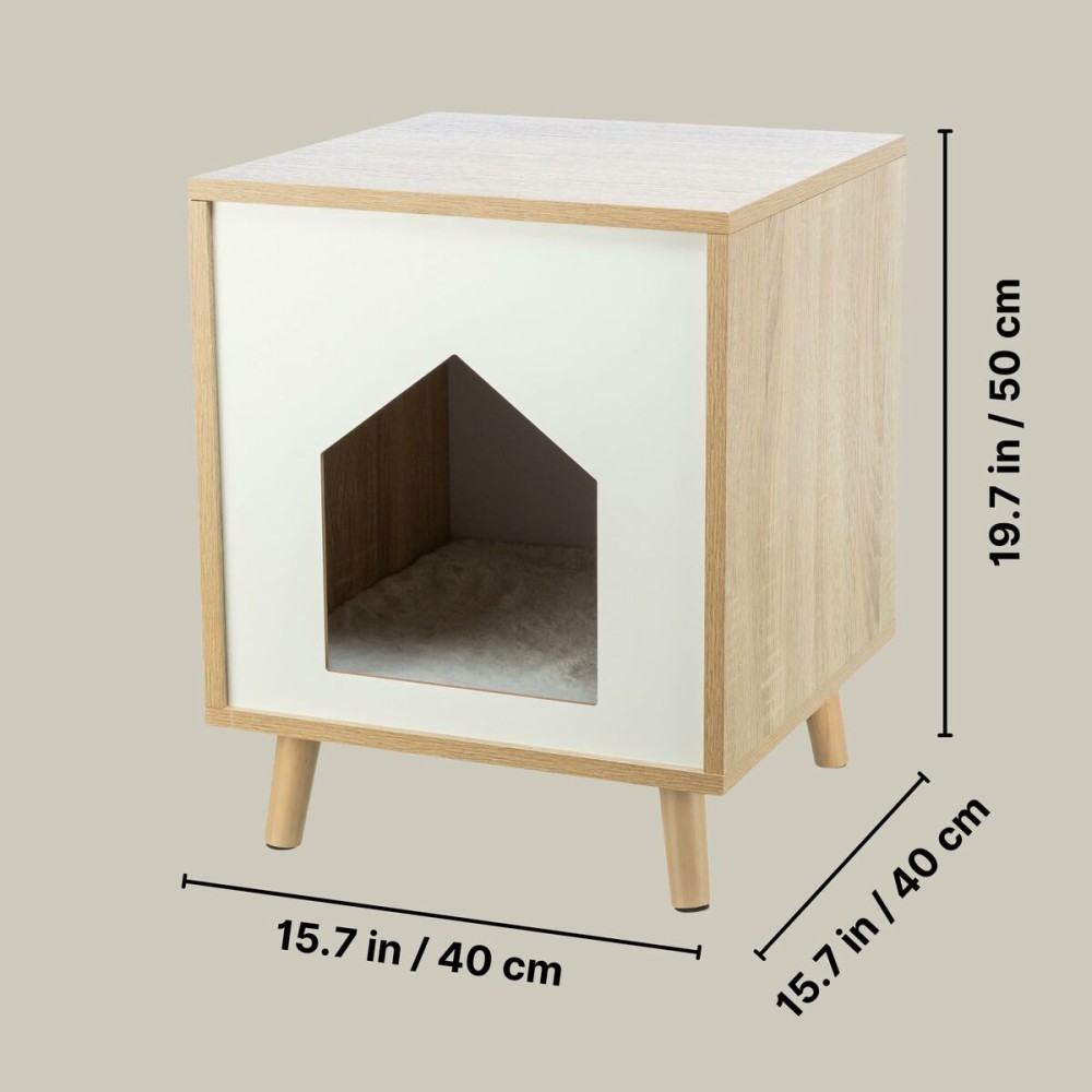 Lit pour animal domestique Trixie Gris Naturel