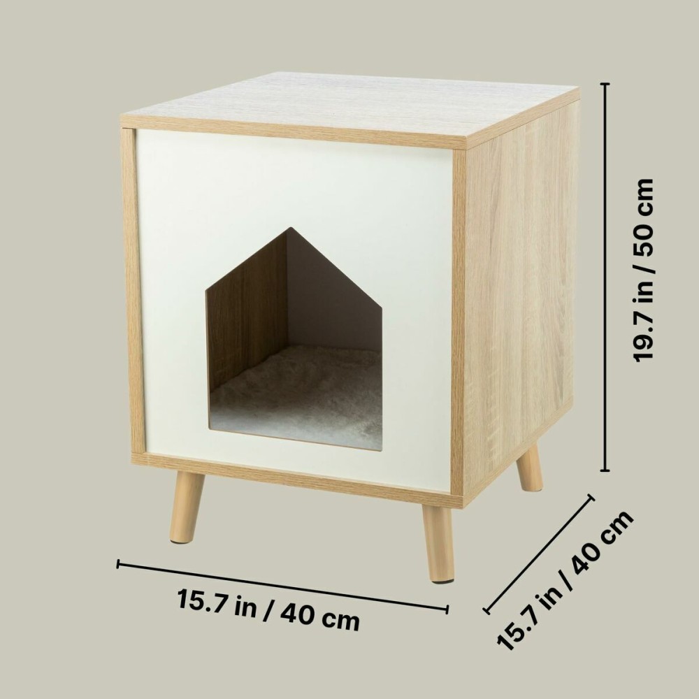Lit pour animal domestique Trixie Gris Naturel