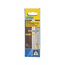 Wall plugs and screws Rapid Ø 13 x 65 mm M6 x 75 mm Metal Expansion 10 Units