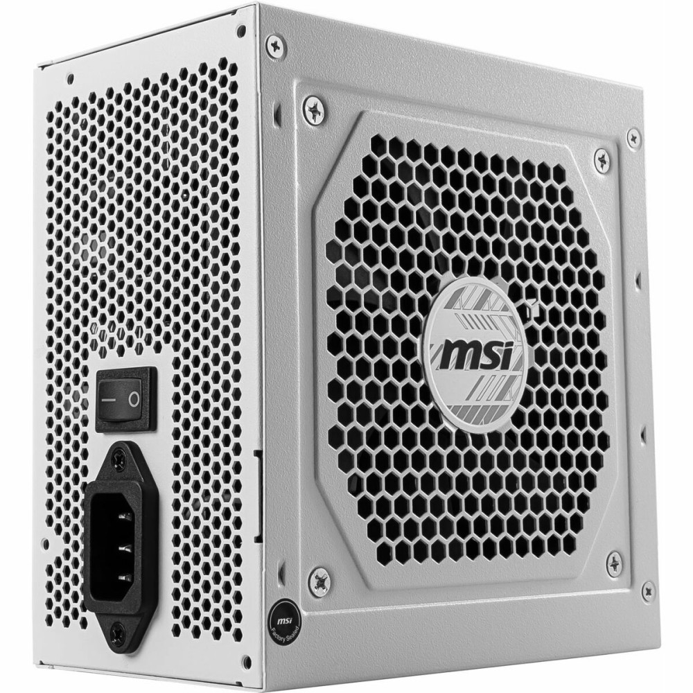 Bloc d’Alimentation MSI MAG A850GL PCIE5 WHITE 850 W 80 Plus Gold