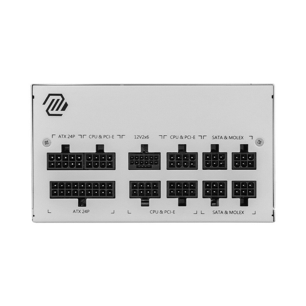 Bloc d’Alimentation MSI MAG A850GL PCIE5 WHITE 850 W 80 Plus Gold