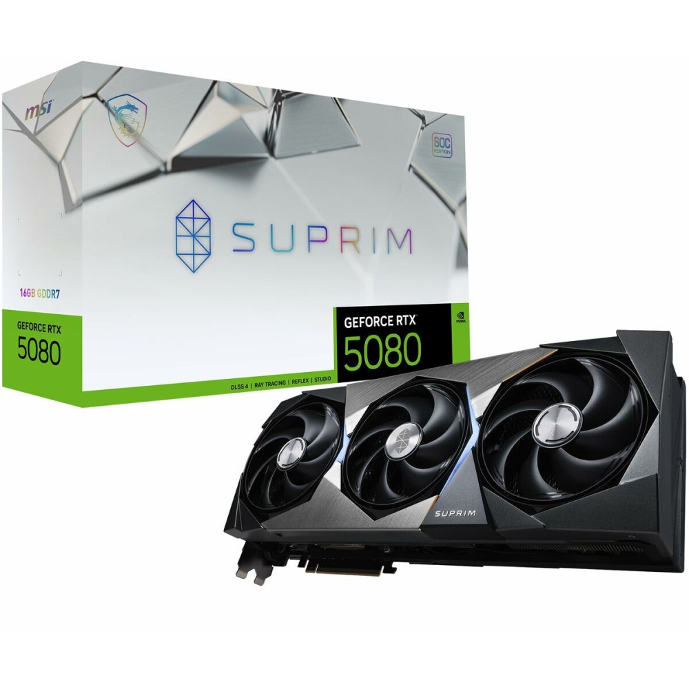 Grafikkarte MSI GEFORCE RTX 5080 16 GB GDDR6X