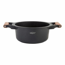 Casserole avec Couvercle Oroley Nature Bois 28 cm Aluminium fondu