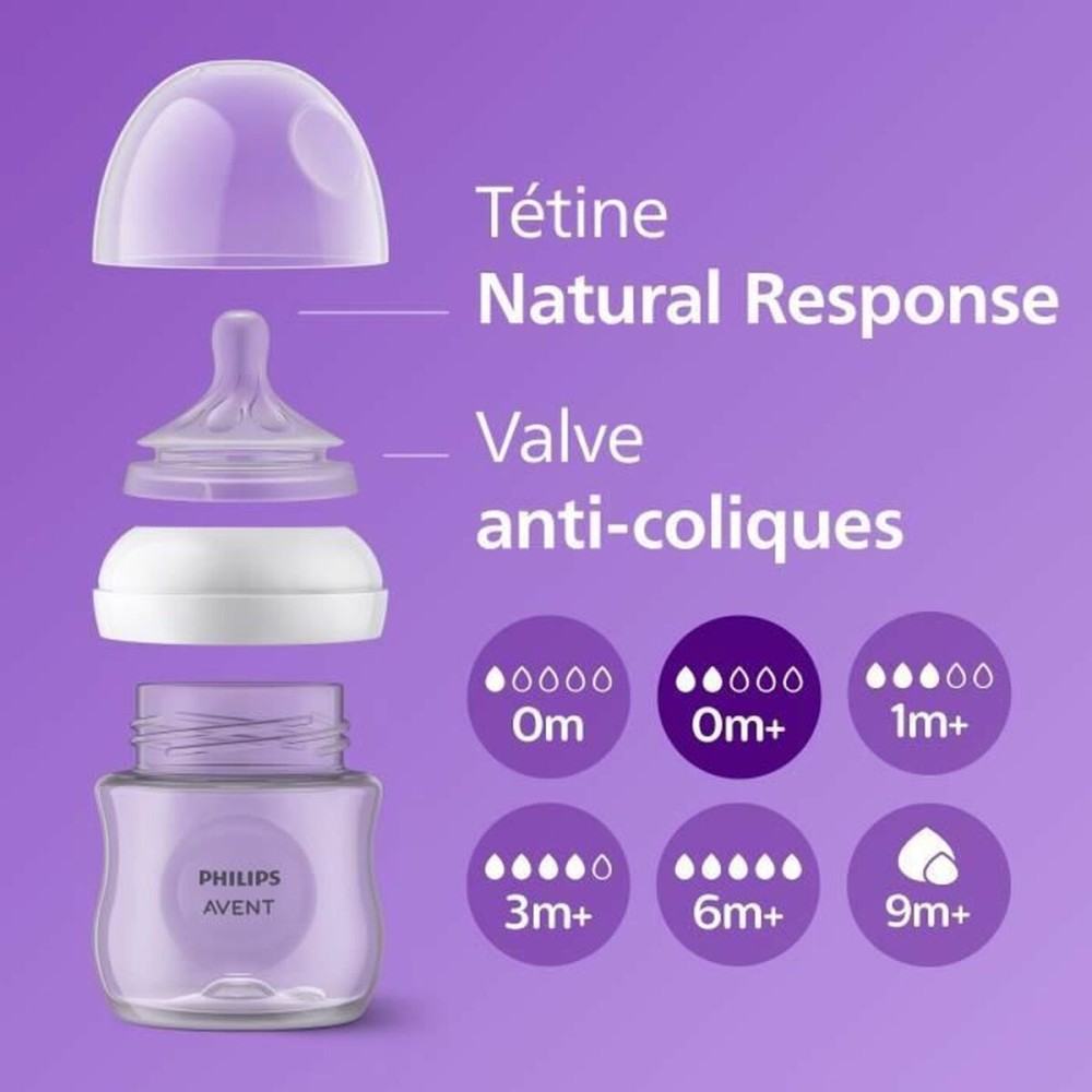 Biberon Philips 125 ml 2 Pièces