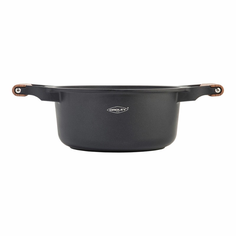 Casserole avec Couvercle Oroley Nature Bois 28 cm Aluminium fondu