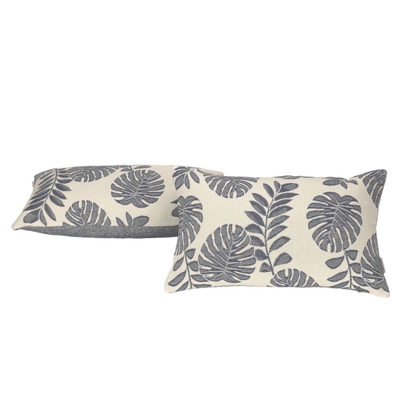 Cushion cover Alexandra House Living Ordesa Blue 30 x 50 cm 30 x 1 x 50 cm 2 Units