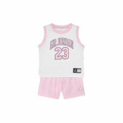 Ensemble de Sport pour Enfants Nike Air Jordan Cadet Multicouleur Rose