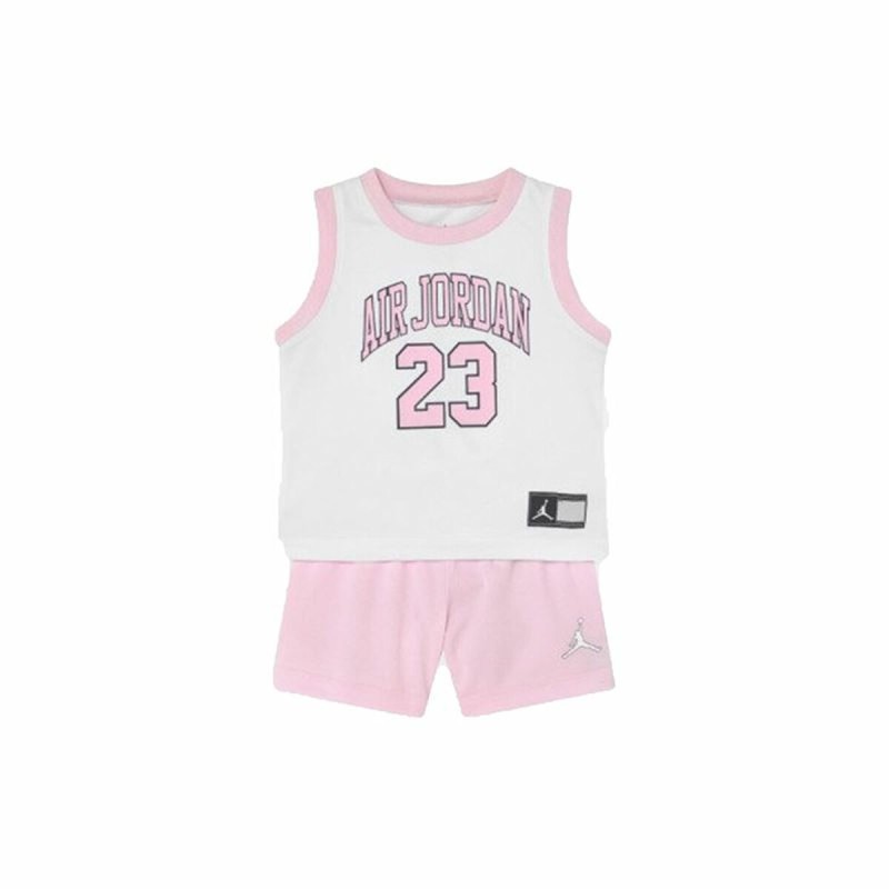 Sportset für Kinder Nike Air Jordan Cadet Bunt Rosa