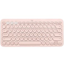 Drahtlose Tastatur Logitech K380 Rosa Qwerty Spanisch