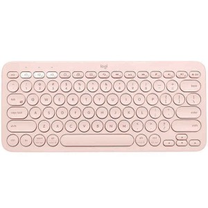 Drahtlose Tastatur Logitech K380 Rosa Qwerty Spanisch