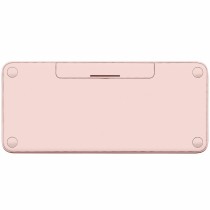 Drahtlose Tastatur Logitech K380 Rosa Qwerty Spanisch
