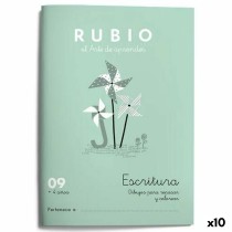 Schreib- und Kalligraphie-Notizbuch Rubio Nº9 A5 Spanisch (10 Stück)