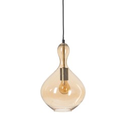 Deckenlampe Gold Karamell 60 W Ø 23 cm