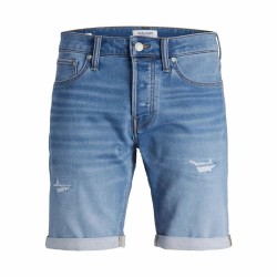 Pantalon court Jack & Jones Rick Con Ge 709 I.k Bleu Cow-boy