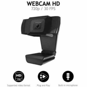 Webcam Nilox 8054320842996 HD 720P Schwarz