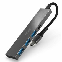 Hub USB Nilox Hubs USB-C x 4 Noir