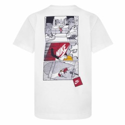 Kurzarm-T-Shirt für Kinder Nike Icons Of Play Weiß