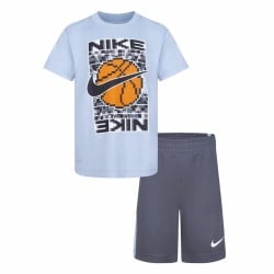 Sportset für Kinder Nike Df Icon Grau Bunt 2 Stücke