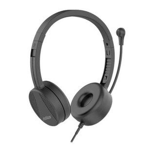 Kopfhörer Nilox Schwarz 1,8 m