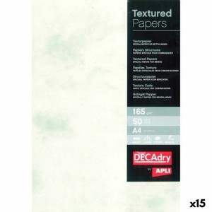 Papier pour imprimante Apli Gris A4 50 Volets (15 Unités)