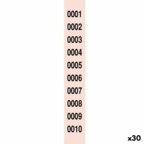 Bandes de numéros de tombola 1-2000 (30 Unités)