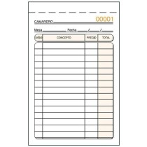 Invoice Check-book 9 x 14 cm (5 Units)