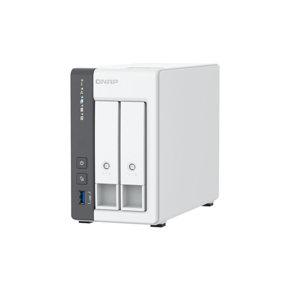 NAS-Netzwerk-Speicher Qnap TS-216G Weiß Schwarz ARM Cortex-A55