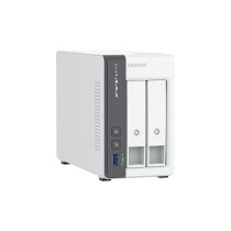 NAS-Netzwerk-Speicher Qnap TS-216G Weiß Schwarz ARM Cortex-A55