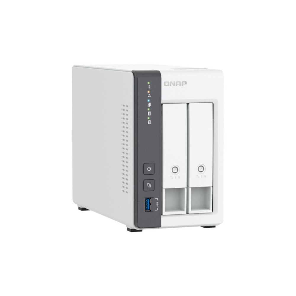 NAS-Netzwerk-Speicher Qnap TS-216G Weiß Schwarz ARM Cortex-A55