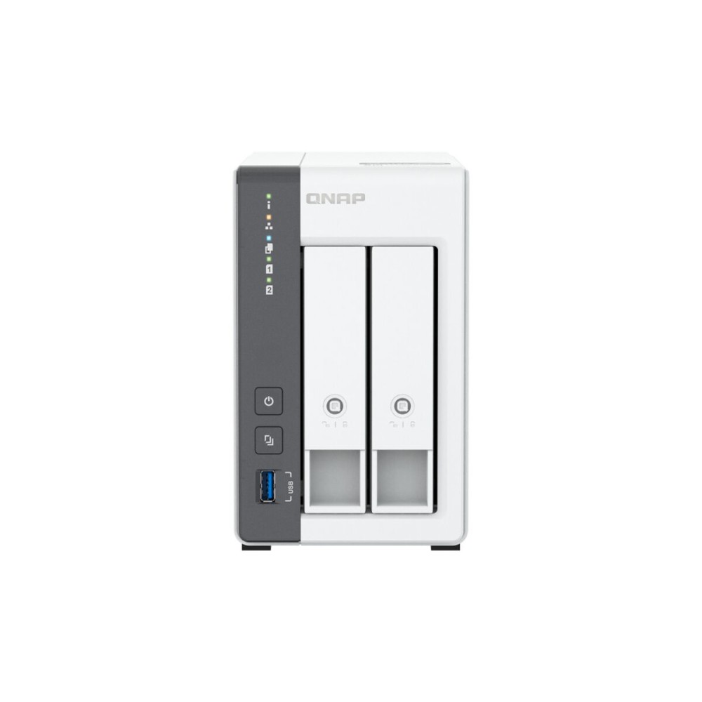 NAS-Netzwerk-Speicher Qnap TS-216G Weiß Schwarz ARM Cortex-A55