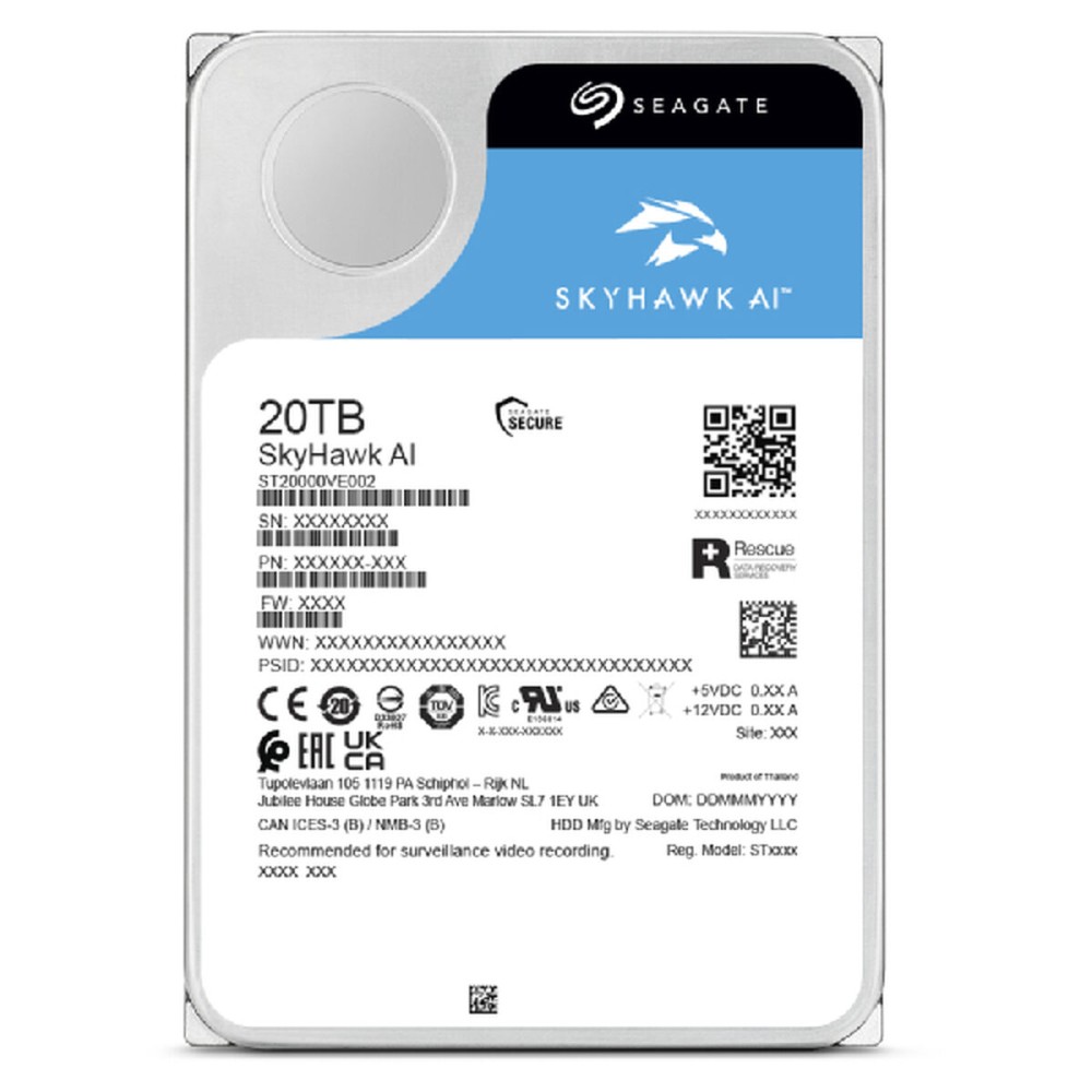 Festplatte Seagate ST20000VE003 3,5" 20 TB