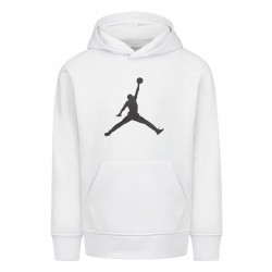 Jungen Sweater mit Kapuze Nike Jordan Jumpman Logo Weiß