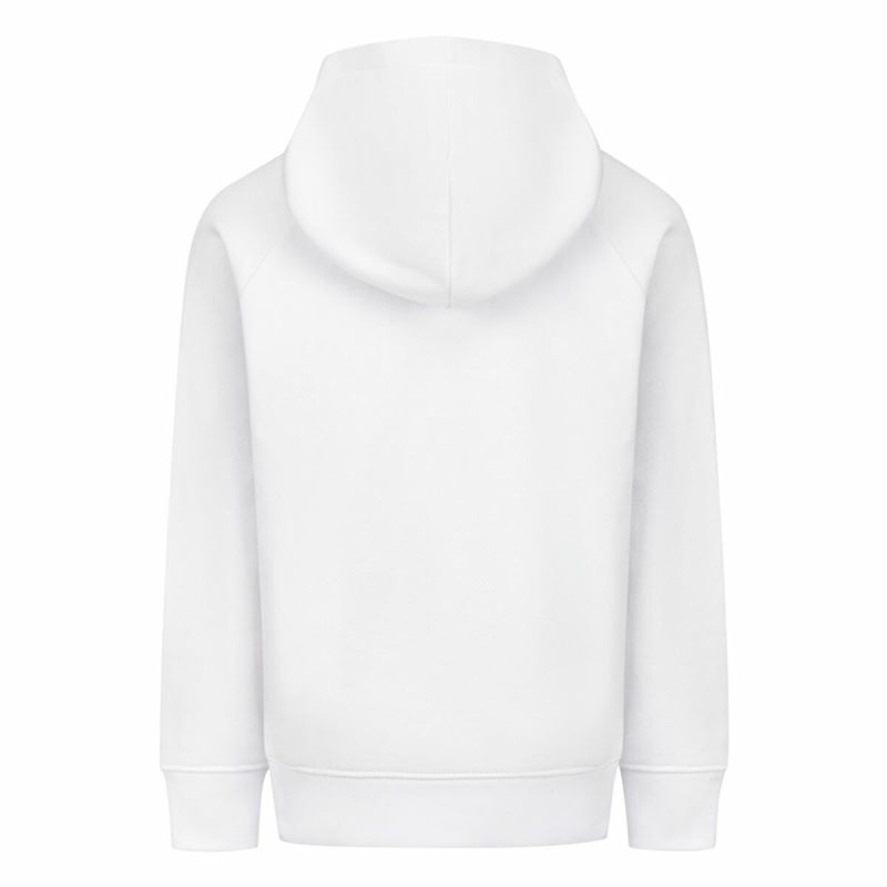 Sweat à capuche enfant Nike Jordan Jumpman Logo Blanc