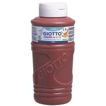 Fingerfarbe Giotto Braun 750 ml (6 Stück)