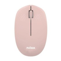 Optical Wireless Mouse Nilox Black Pink