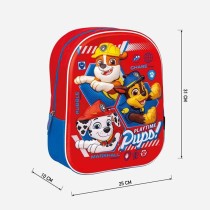 Cartable The Paw Patrol Rouge 25 x 31 x 10 cm