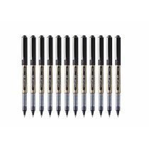 stylo à encre liquide Uni-Ball Rollerball Eye Broad UB-150 Noir 1 mm (12 Pièces)