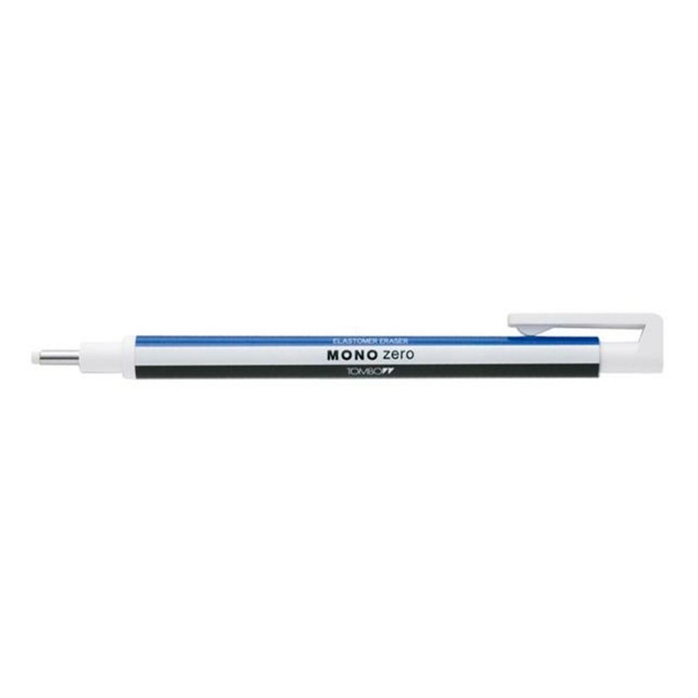 Gummihalter Tombow Mono Zero Blau Weiß Schwarz (5 Stück)
