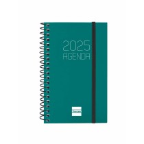 Diary Finocam OPAQUE Green Mini 7,9 x 12,7 cm 2025