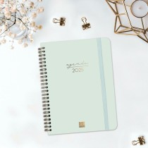 Diary Finocam ALMA Mint A5 15,5 x 21,2 cm 2025