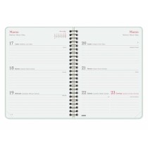 Diary Finocam ALMA Mint A5 15,5 x 21,2 cm 2025