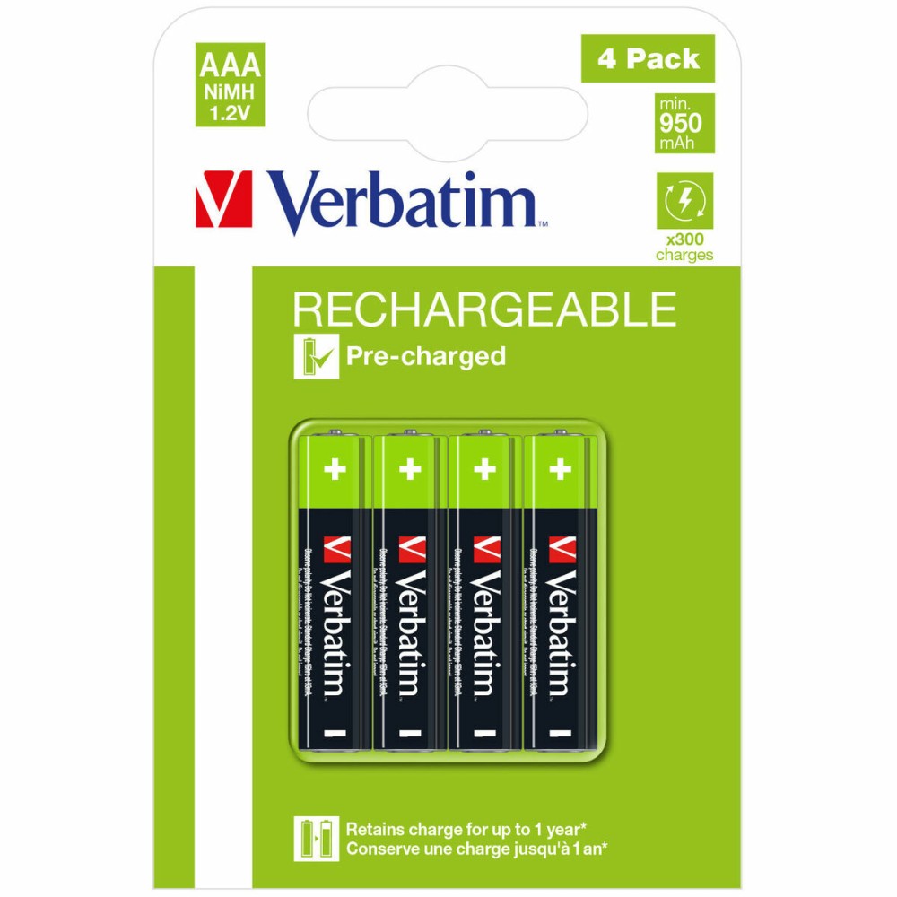 Batteries Verbatim 1,2 V AAA