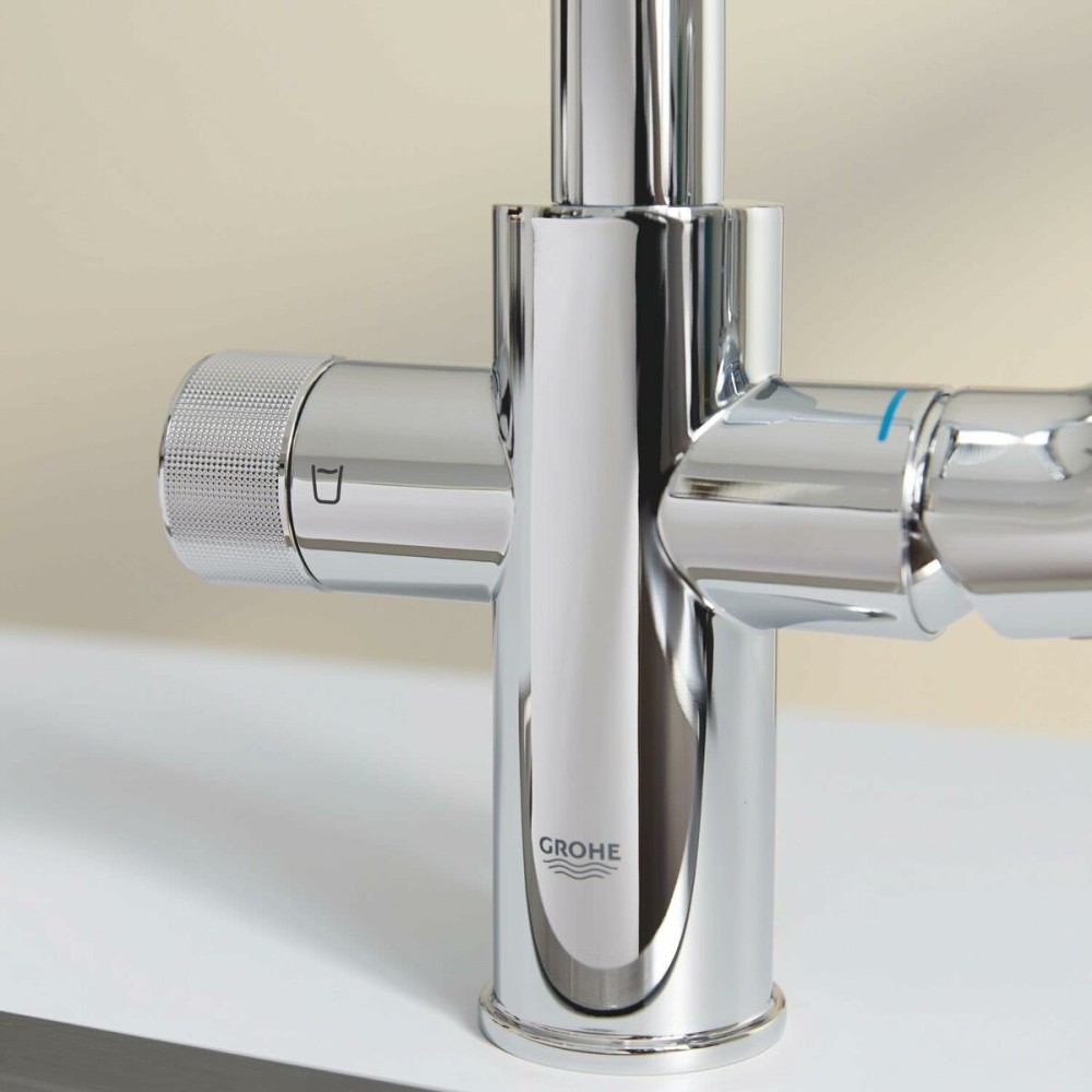 Kitchen Tap Grohe Blue Pure StartCurve Metal C-shaped