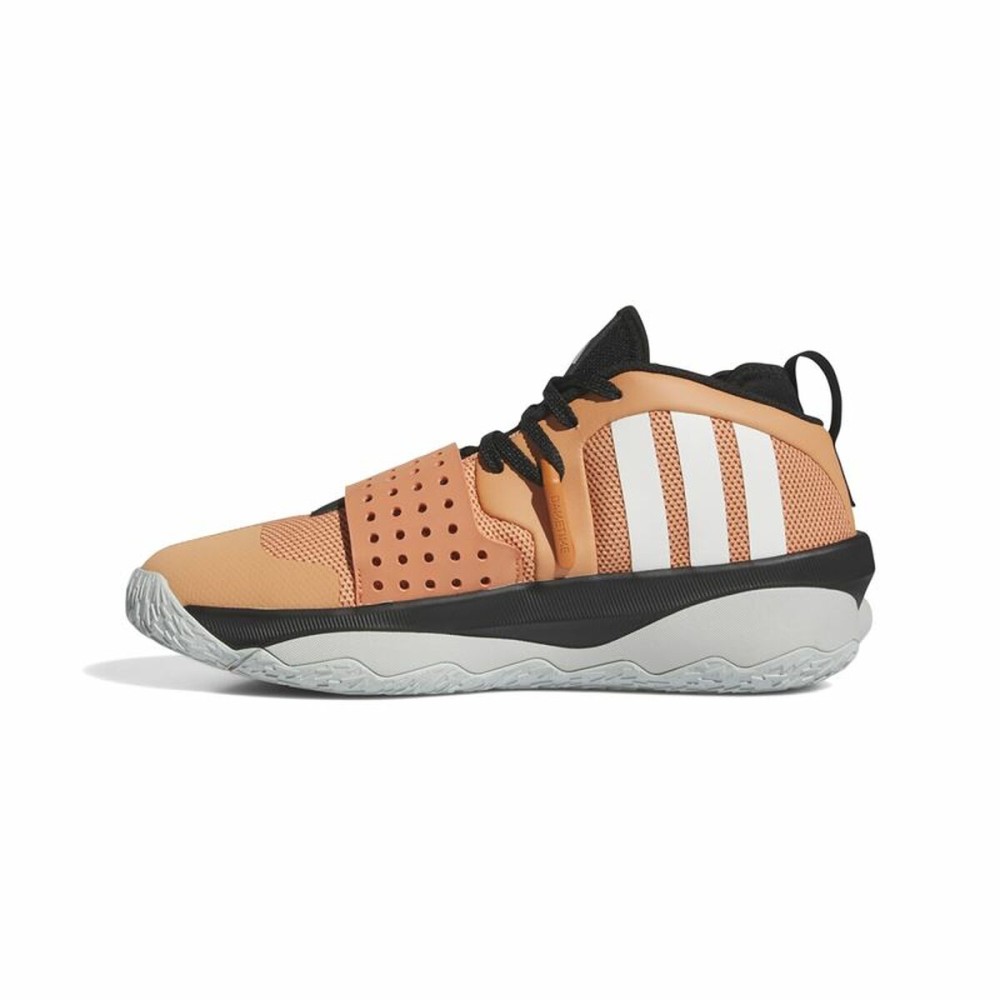 Chaussures de Basket-Ball pour Adultes Adidas Dame 8 Extply Cuivre